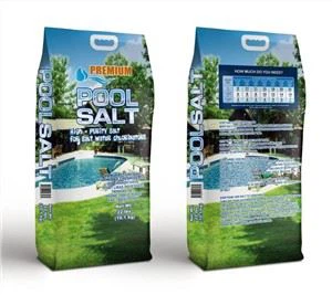 10kg tlačený soľný vak s bielou plastovou rukoväťou